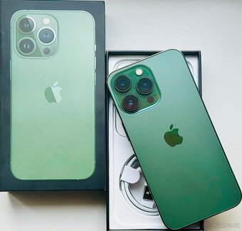 iPhone 13 Pro Alpine Green BATERIE 100% TOP - 3