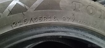 215/55 R16 97V zimní 2x - 3