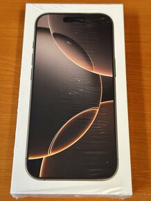 iPhone 16 Pro 256GB Desert Titan + Bonus 2 ks ochr. skel - 3