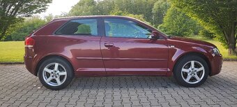 Audi A3 8P , 1.6 , 75kW , BGU , 2005 ,vínová metal - 3