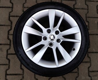 Alu kola originál Škoda Octavia III 5x112 R17 Trius - 3