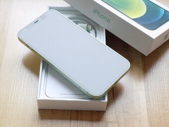 APPLE iPhone 12 64GB Green - ZÁRUKA - TOP STAV -100% BATERIE - 3