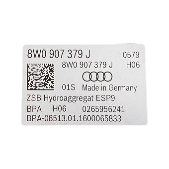 Řídící jednotka ABS 8W0907379J Audi A4 8K FL r.v. 2016 - 3