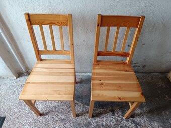Prodám dřevěné židle - 3