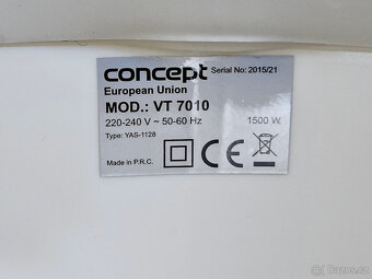 Teplovzdušný ventiláto CONCEPT, mod.: VT 7010 - 3