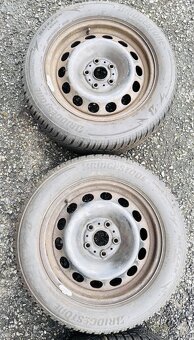 Zimní sada Škoda,VW kola disky 205/60/16 et46 - 3