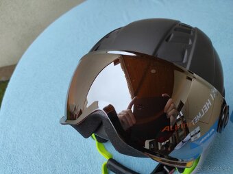 Lyžařská helma s vizorem, Alpina Carat le VISOR HM, 54-58 cm - 3