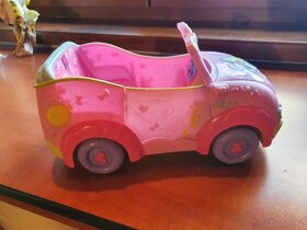 Dětské auto růžové pro panenky - 3