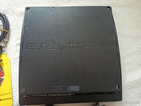 PS3 PlayStation 3 Slim + Hry - 3