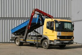 MERCEDES-BENZ ATEGO 1018, HÁKOVÝ NOSIČ KONTEJNERŮ CTS, HYDRA - 3