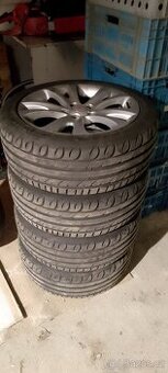Prodám letní sadu 225/45/17 5x112 et49 - 3