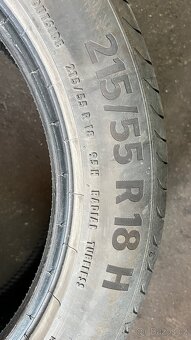 Letní pneumatiky Continental 215/55 R18 - 3