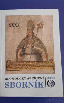 Má cesta k architektuře, Olomoucký archivní sborník - 3