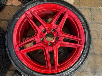 ALU kola Mercedes 5x 112 R18 w204/c204 AMG, dvourozměr - 3