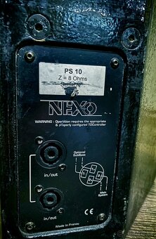 Prodám Nexo PS 10 + LS500 - 3