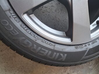 Alu kola R16 5x110 6,5j et37 vc. letnich pneumatik - 3