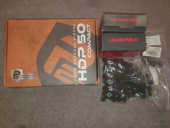 Pistole CO2 HDP 50 Compact s příslušenstvím - 3