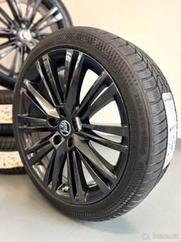 Zimní Alu kola Canopus, Škoda Superb 3, 5x112 r19 - 3