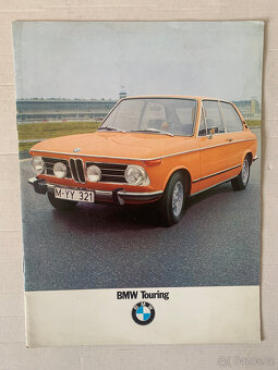 Staré prospekty BMW 1600 -2500 a řady 5 E12 - 3