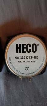 HECO HW 110 K-CP 480 - středobas -z HECO ONYX 10 - 3
