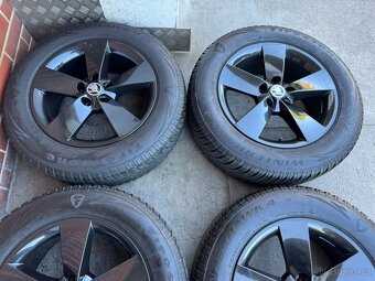 Nové Alu 17" 5x112 RATIKON Black, zimní 85% KodiaQ DPH - 3