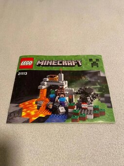 LEGO Minecraft Jeskyně 21113 - kompletní - 3