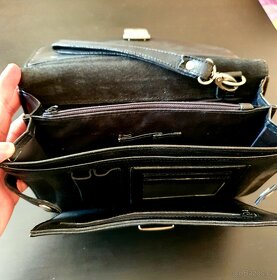 Černá kožená pánská etue - 3