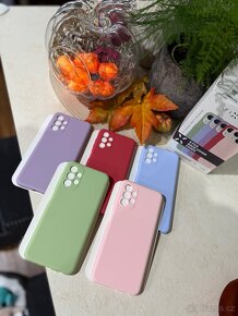 Krásná silikonová sada krytů FIXED na Samsung galaxy A13 - 3