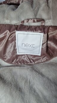 Bunda NEXT vel. 110, dlouhá, zimní - 3