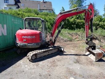 Pásový minibagr Neuson 6003, hmotnost 6tun,r.v. 2008,silný m - 3