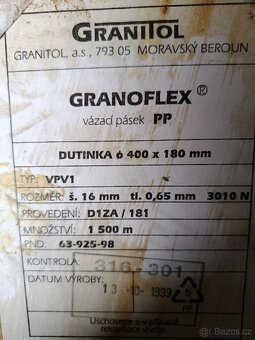 Vázací páska PP GRANOFLEX - 3