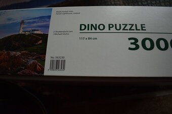 Puzzle 3000 Maják Fanad Irsko zn. Dino - 3