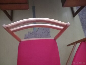 staré židle, taburet, křeslo - 3