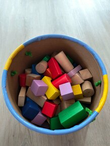 Kostky dřevěné - 3