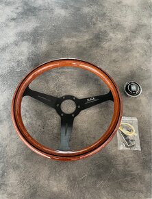 Dřevěný volant Nardi Torino 360mm - 3