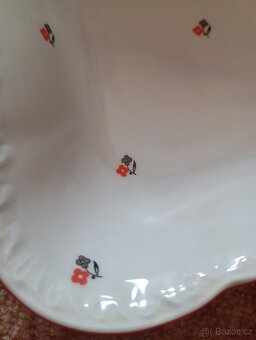 Stará porcelánová mísa/talíř Moritz Zdekauer - 3