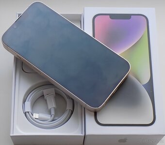 iPhone 14 Starlight BATERIE 100% TOP - 3