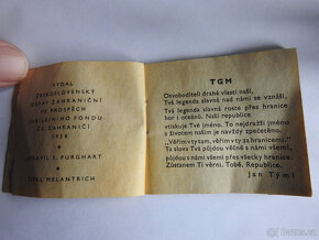 Knížečka TGM T.G. Masaryk vydáno v roce 1938 33x fota - 3