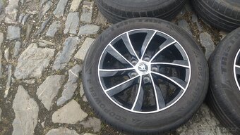 NOVÁ al kola 16 5x112 na ŠKODA + letní 205 55 16 - 3