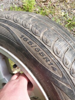 Litá kola - letní pneu 165/65 r14 - 3