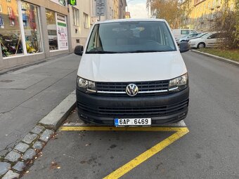 Pronájem dodávky VW Transporter T6 Long 9 míst - Bílá 2.0 TD - 3