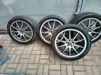 5x100 Letní komplet R17- ALU STILAUTO SR500 (Octavia 1 RS) - 3