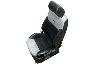 Sedačky RS černá kůže látka Škoda Octavia 2 RS kombi 2006 - 3