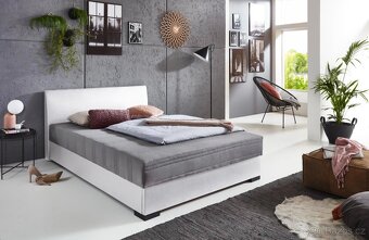 AKCE Postel 140x200 bílá / černá VÍCE KS NOVÝ - 3