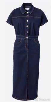 Džínové šaty COMMA vel. 38 - 3