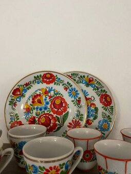 Sada malované keramiky - 3