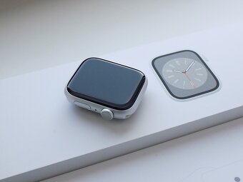 APPLE Watch Series 8 41mm Starlight - ZÁRUKA - TOP -100%BAT - 3