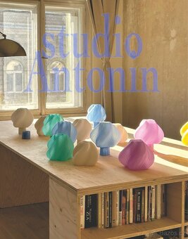 Modrá lampa studio Antonín - 3