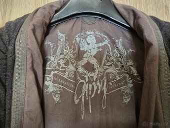 Dámský kožený kabát vel. XL - 3