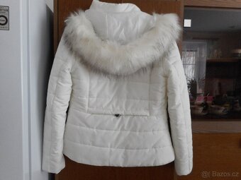Bunda zimní bílá - 3
